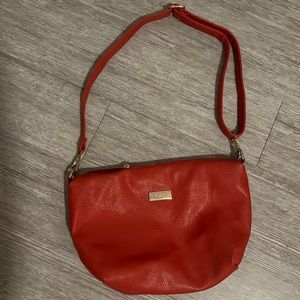 BCBG Cherry red shoulder bag